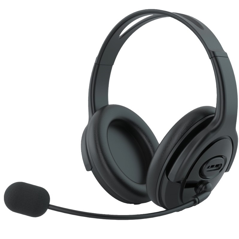 אוזניות למחשב עם מיקרופון Blaupunkt BP-3200PC-C – חיבור USB-C, כפתור השתקה ו-160 גרם בלבד 1 Blaupunkt BP-3200PC-C אוזניות למחשב USB-C