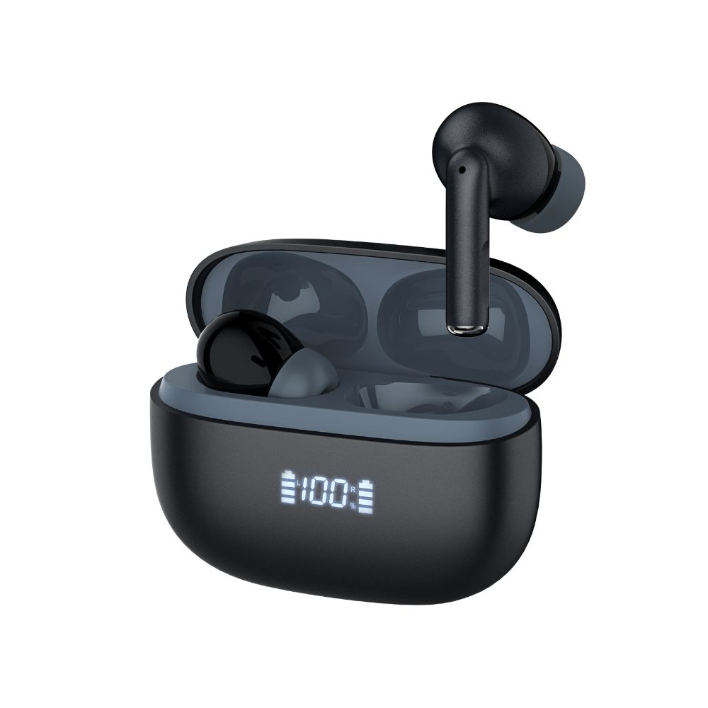 אוזניות TWS אלחוטיות Blaupunkt BP-3356 Pro עם ANC ו-ENC – מארז עם תצוגת סוללה דיגיטלית, Bluetooth 5.4 2 Blaupunkt BP-3356 Pro אוזניות TWS 2