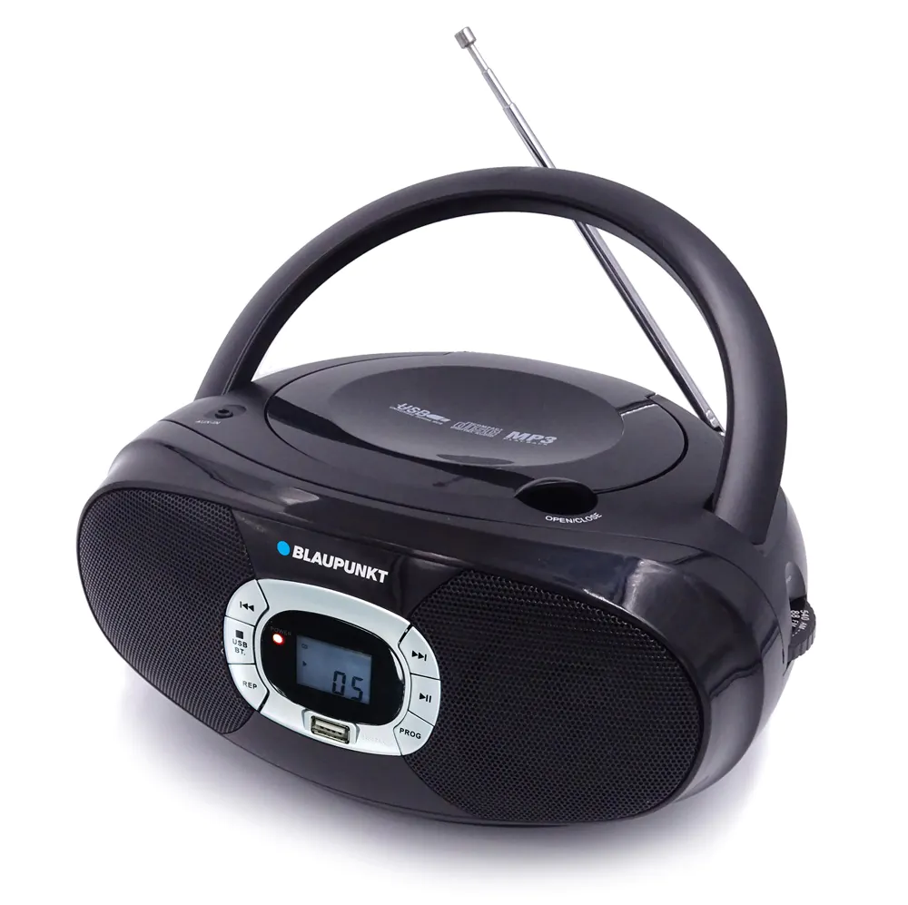 נגן CD נייד משולב רדיו Blaupunkt BP-4050 – Bluetooth, רדיו AM/FM, כניסת USB ו-AUX 3.5 מ״מ 4 Blaupunkt BP-4050 נגן CD ורדיו נייד 4