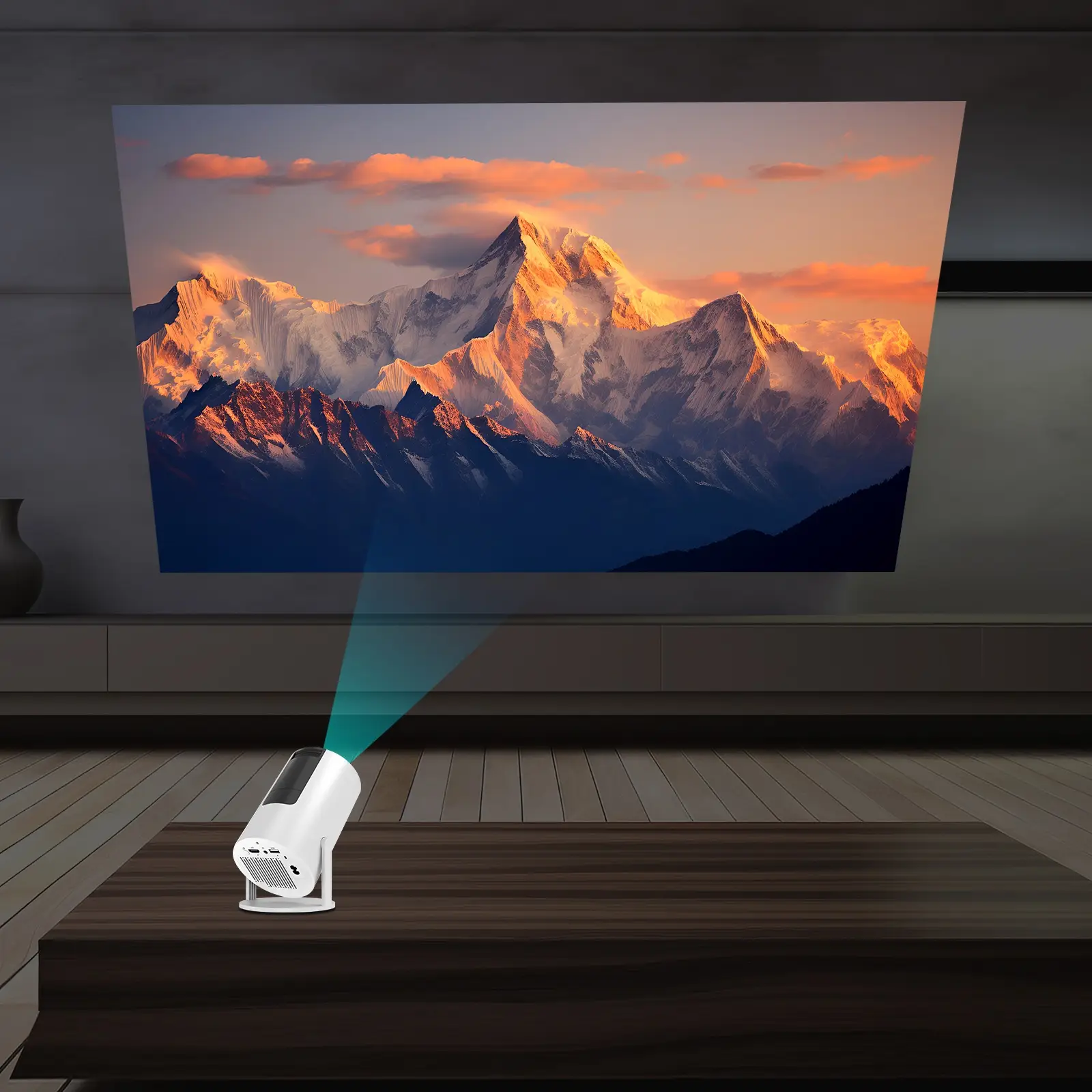 מקרן LED ביתי Blaupunkt BP-5094X עם Android TV מובנה – HD 720p והקרנה עד 150 אינץ׳ 6 Blaupunkt BP-5094X מקרן Android TV 6