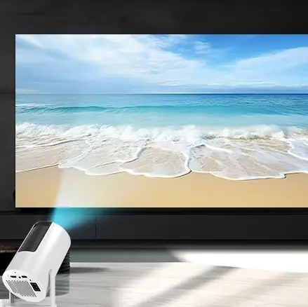 מקרן נייד Blaupunkt BP-5095 Plus עם Android TV – HD 720P, סוללה מובנית, הקרנה עד 150 אינץ׳ 4 Blaupunkt BP-5095 Plus מקרן Android TV 4
