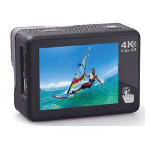 מצלמת אקסטרים Blaupunkt BP-6400T עם מסך מגע – 4K, Wi-Fi, זווית 170° ומארז עמיד למים עד 30 מ׳