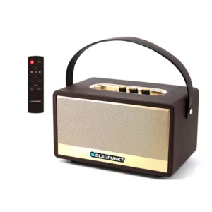 רמקול Bluetooth נייד בעיצוב רטרו Blaupunkt PartySpeaker 1400 – 60W, רדיו FM, שלט וחיבור לרמקול נוסף