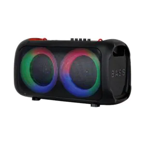 בידורית קריוקי Bluetooth Blaupunkt PartySpeaker 2000X – 2 וופרים 6.5 אינץ׳, מיקרופון אלחוטי ותאורת LED