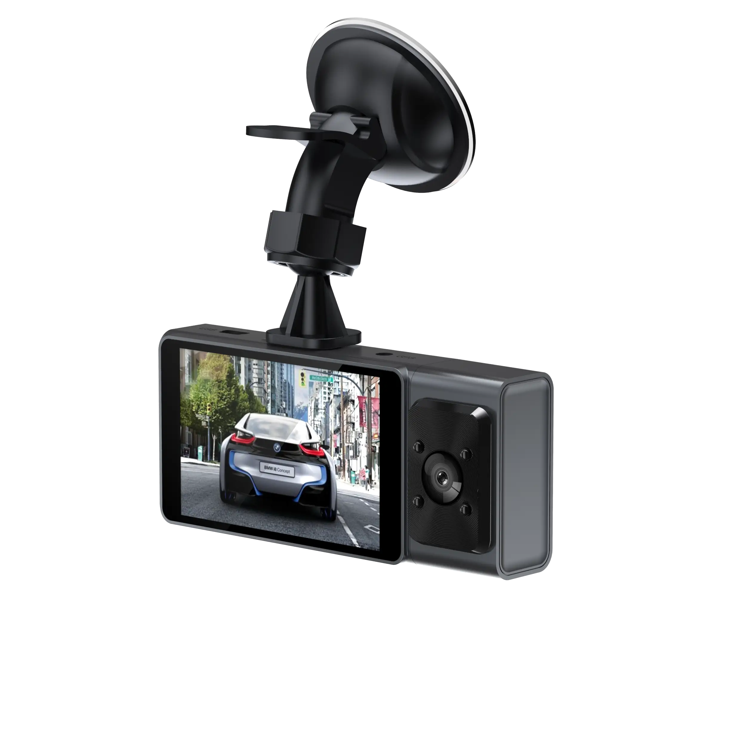 מצלמת דרך Blaupunkt UNI Car 1000X עם 3 עדשות – צילום Full HD קדימה, אחורה ובתוך הרכב, מסך 3 אינץ׳ 3 Blaupunkt UNI Car 1000X מצלמת דרך 3