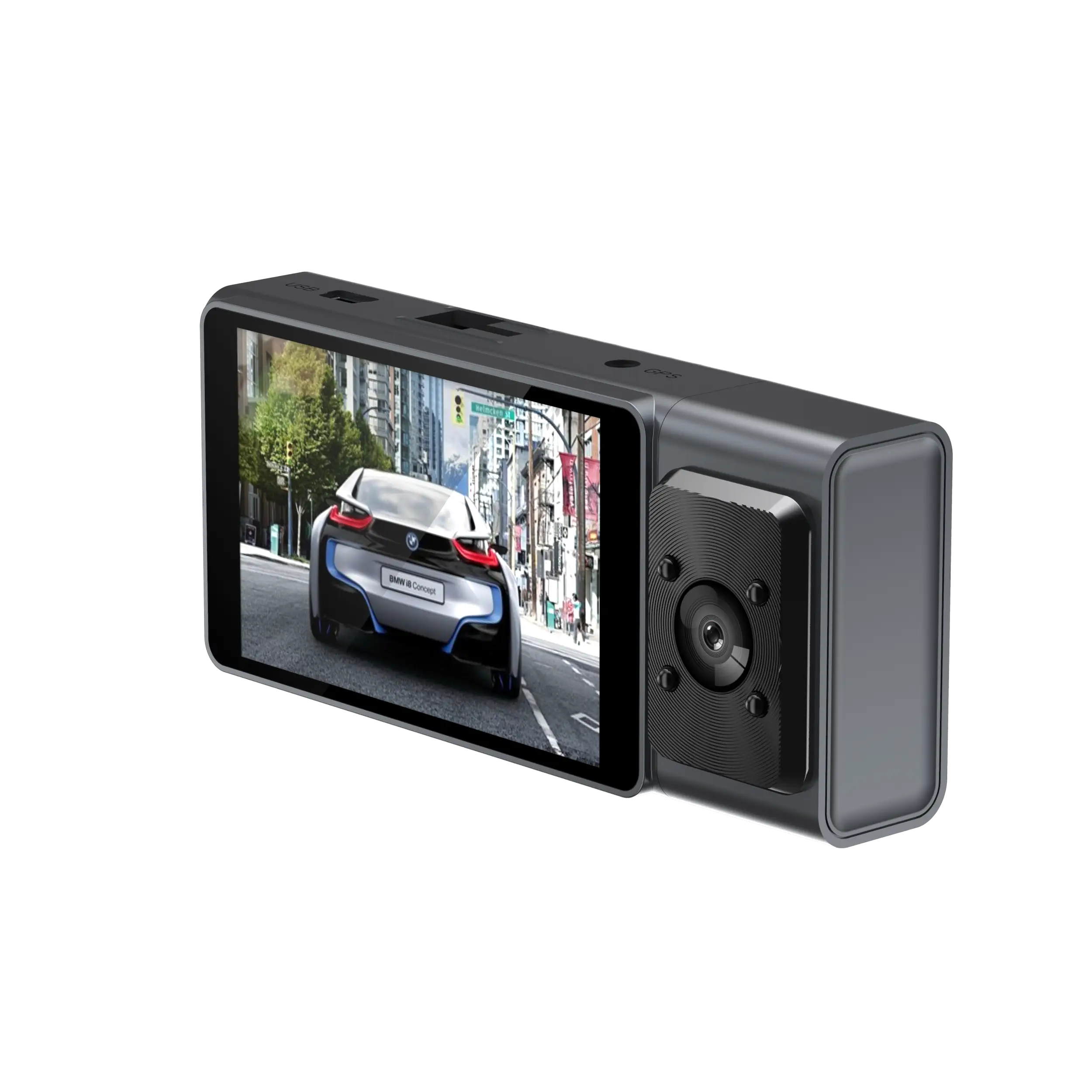 מצלמת דרך Blaupunkt UNI Car 1000X עם 3 עדשות – צילום Full HD קדימה, אחורה ובתוך הרכב, מסך 3 אינץ׳ 4 Blaupunkt UNI Car 1000X מצלמת דרך 4