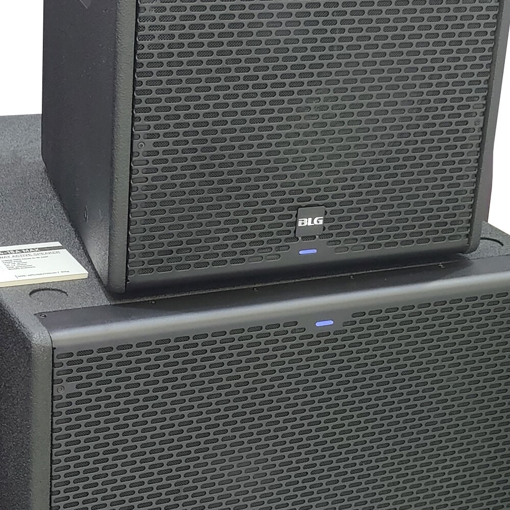 סט הגברה מוגבר 3400W – סאב 18" + טופ 15" – BLG MAX Set 3 סט הגברה מוגבר 3400W – סאב 18" + טופ 15" – BLG MAX Set – תמונה 2