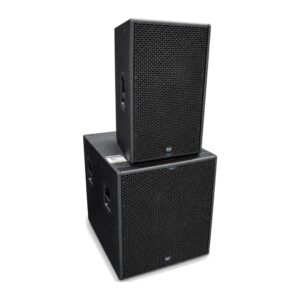 סט הגברה מוגבר 3400W – סאב 18″ + טופ 15″ – BLG MAX Set