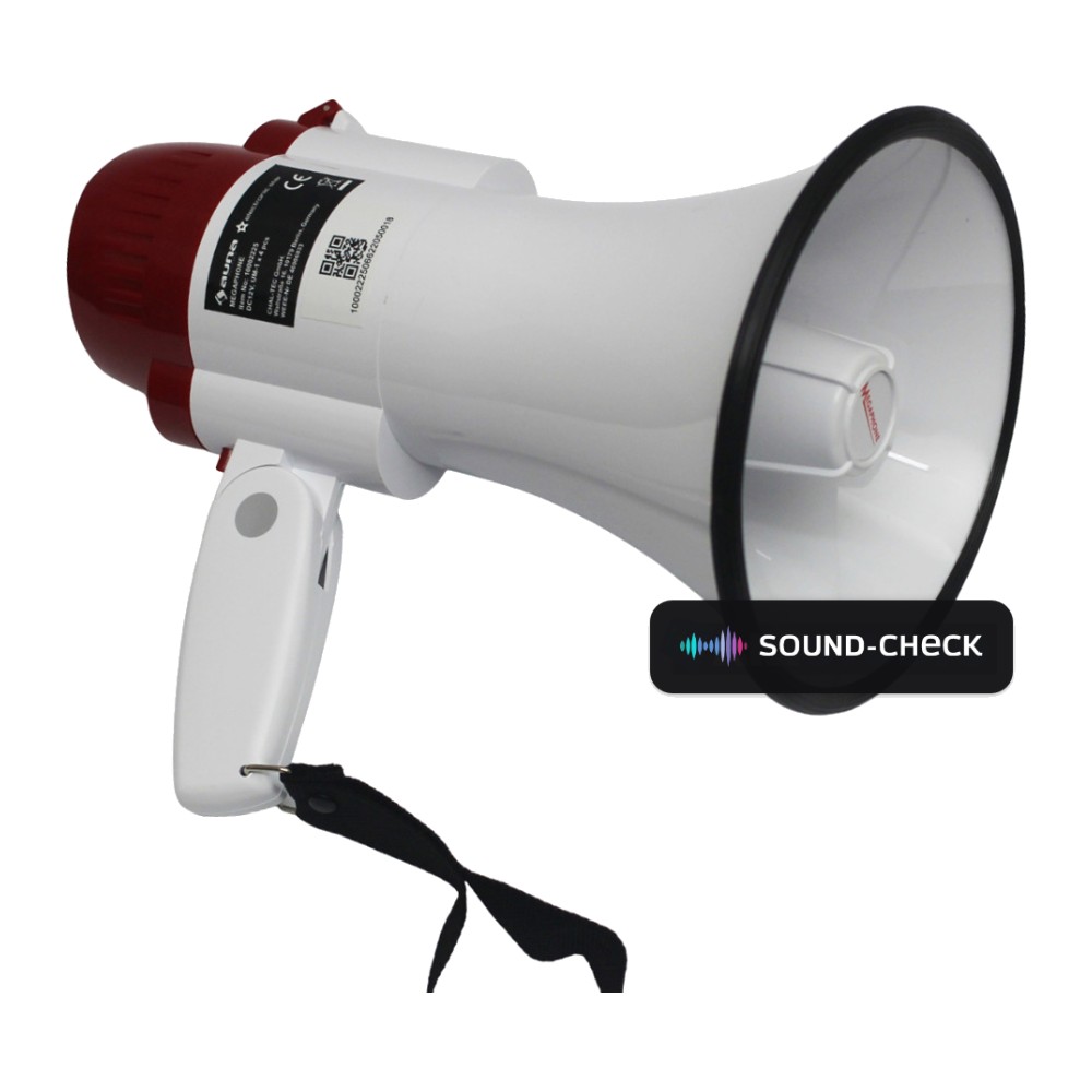 מגפון 10W קל עם מיקרופון מובנה וסירנה – BTS MEGAPHONE 10W 1 מגפון 10W קל עם מיקרופון מובנה וסירנה – BTS MEGAPHONE 10W