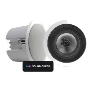 רמקול תקרה 6.5″ 20W עם קופסה אקוסטית ושנאי קו – BTS R6-20W CB