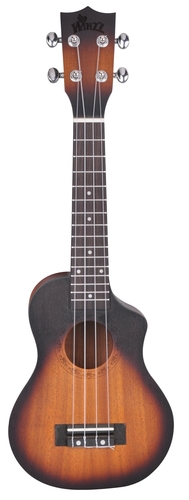 יוקללה סופרן + נרתיק VIVALDI AU07LC-21 CUTAWAY SUNBURST 1 יוקללה סופרן + נרתיק VIVALDI AU07LC 21 CUTAWAY SUNBURST