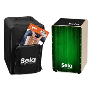 קחון SELA Varios SE063 ירוק – חבילה עם נרתיק, כרית וספר לימוד