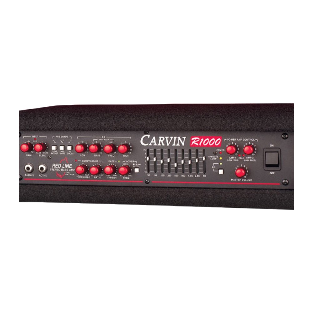 ראש מגבר בס 1000W – תוצרת ארה״ב – Carvin R1000 1 ראש מגבר בס 1000W – תוצרת ארה״ב – Carvin R1000