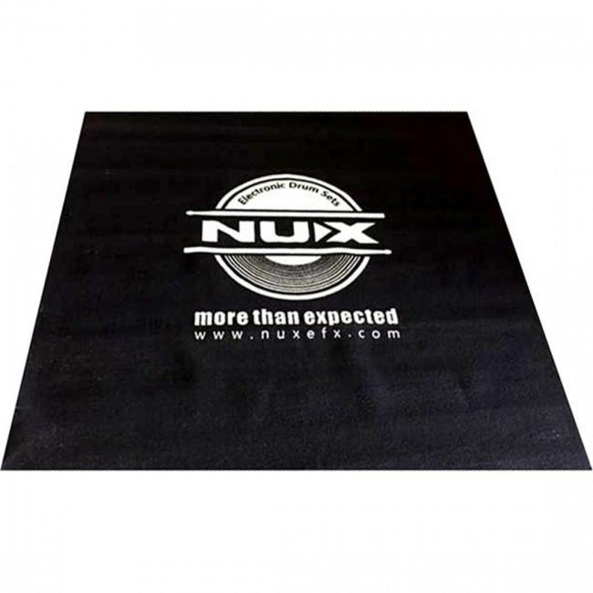 שטיח לתופים NUX Drum Rug – 130×130 ס״מ, נגד החלקה 1 שטיח לתופים NUX Drum Rug שחור 130×130 ס״מ