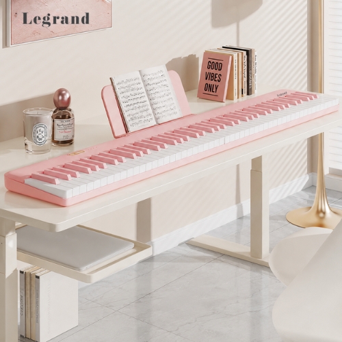 פסנתר דיגיטלי מגנטי נייד LEGRAND MK240 ורוד – 88 קלידים, מתפרק מגנטית, 3.3 ק״ג 1 פסנתר דיגיטלי מגנטי נייד LEGRAND MK240 ורוד – 88 קלידים, מתפרק מגנטית, 3.3 ק״ג — תמונת מוצר