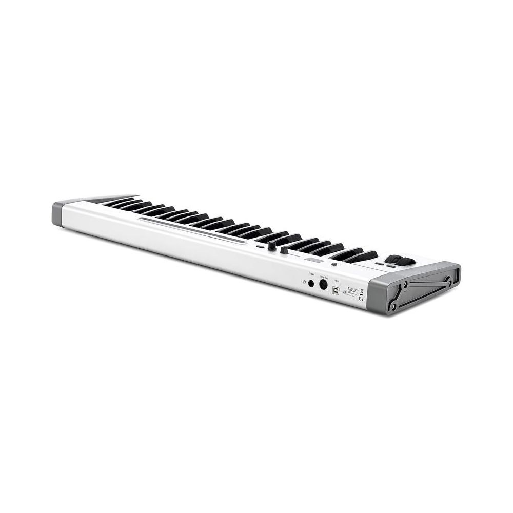 מקלדת שליטה MIDI 49 קלידים Swissonic – קלידים רגישים, גלגלי Pitch ו-Mod, מדף לטאבלט, USB (יבוא בלעדי) 6 מקלדת השליטה של Swissonic – מקלדת שליטה MIDI, תמונה 6