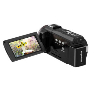 מצלמת וידאו Daewoo DA-6470 – צילום 4K ב-60fps, זום עד 16X, מסך 3 אינץ׳ והעברת קבצים ב-Wi-Fi