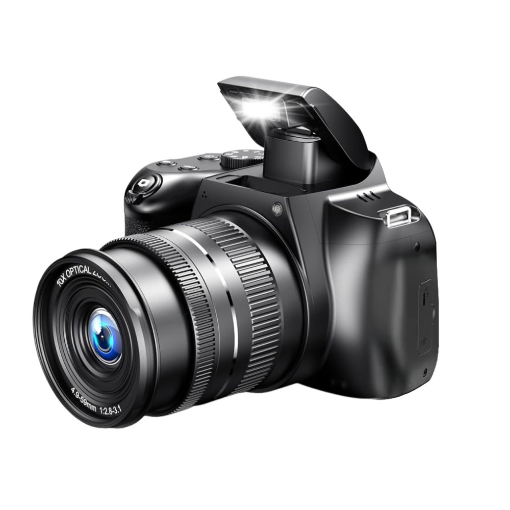 מצלמה דיגיטלית Daewoo DA-6491 – זום אופטי 10X, חיישן Sony, תמונות 64MP, וידאו 4K, Wi-Fi ופלאש Xenon 1 Daewoo DA-6491 מצלמה דיגיטלית