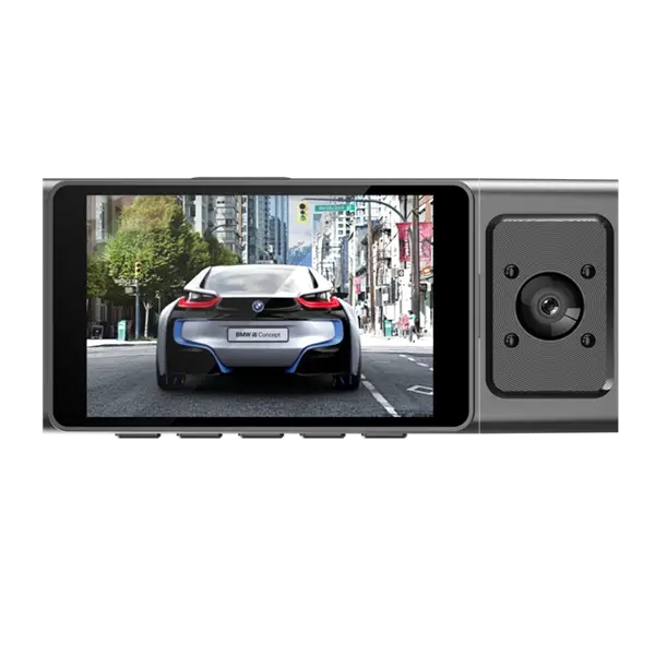 מצלמת דרך תלת-כיוונית לרכב Daewoo DA-Car1000 – 3 עדשות, Full HD קדמי, מסך 3 אינץ׳ וחיישן התנגשות 1 Daewoo DA-Car1000 מצלמת דרך 3 עדשות