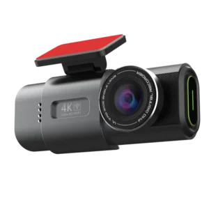 מצלמת דרך כפולה לרכב Daewoo DA-Car2000 – 4K קדמי ו-1080p אחורי, ראיית לילה Starlight ו-Wi-Fi