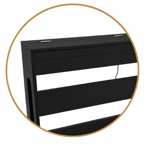 פסנתר חשמלי נייח LEGRAND FP310 שחור – 88 קלידים בגודל מלא ו-3 פדלים 2 פסנתר חשמלי נייח LEGRAND FP310 שחור – 88 קלידים בגודל מלא ו-3 פדלים — תמונה 2