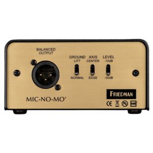 קופסת סימולציית רמקול פסיבית Friedman Mic No Mo