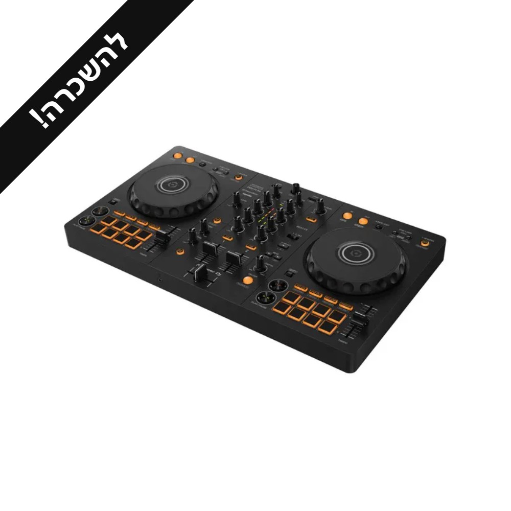 השכרת קונטרולר DJ ל־3 חודשים — 119 ₪ לחודש 1 השכרת קונטרולר DJ ל־3 חודשים