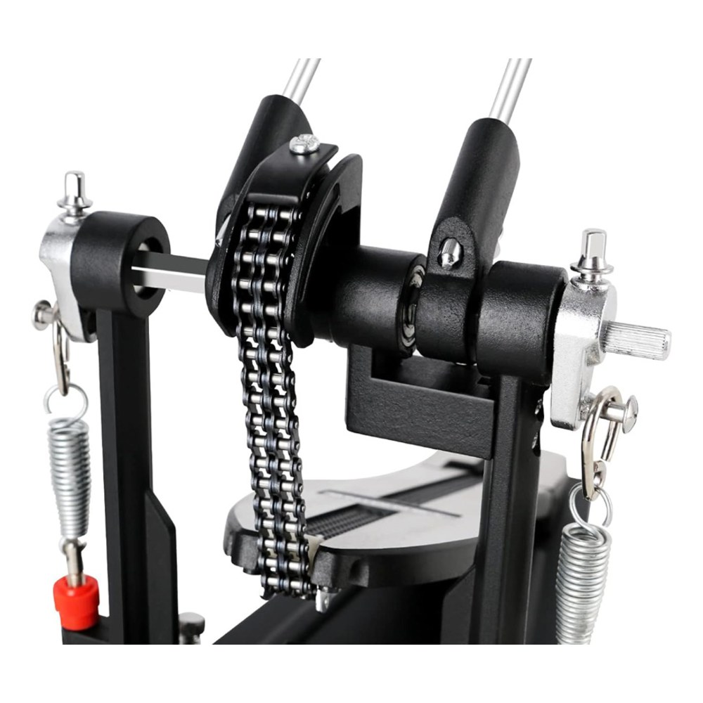 דאבל פדל Koala Drums YWDP-210 – שרשרת כפולה, בסיס מחוזק ומפרק אוניברסלי 3 דאבל פדל Koala Drums YWDP-210 עם שרשרת כפולה ובסיס מחוזק – תמונה 3
