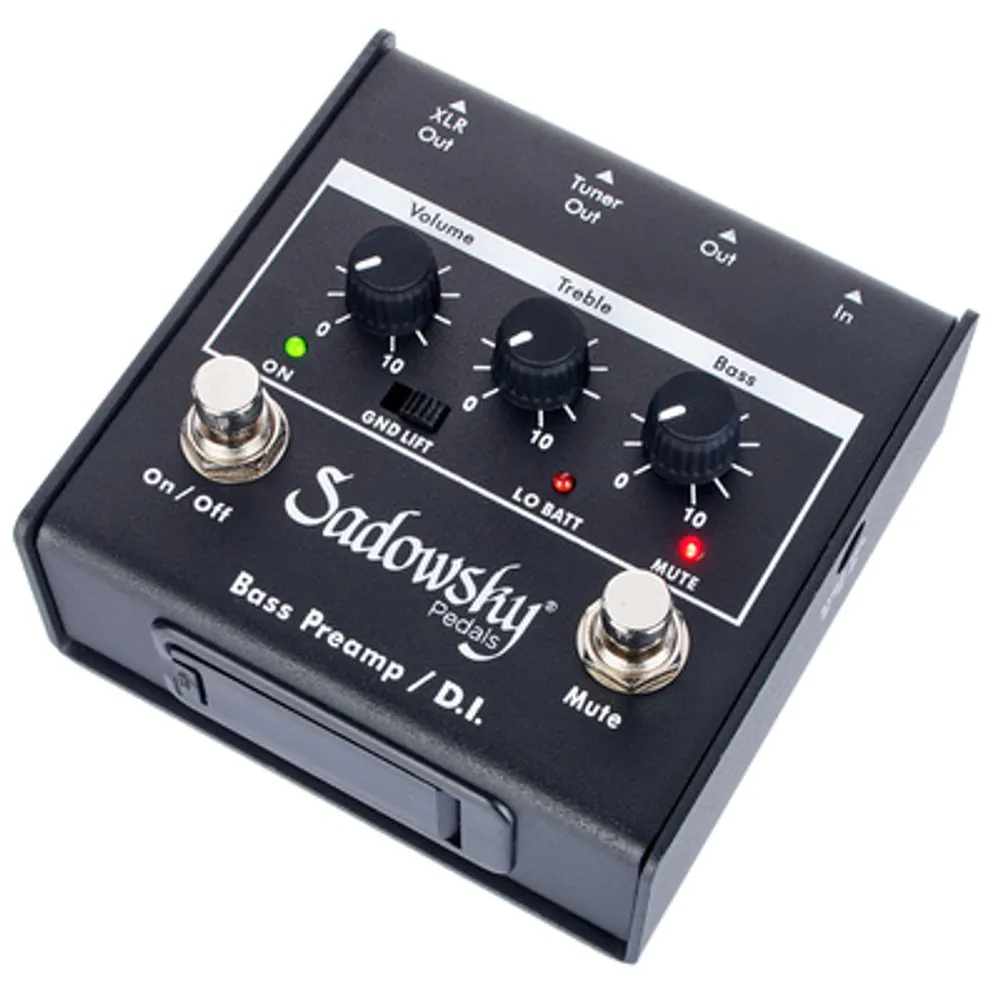 פרה-אמפ לבס Sadowsky SBP-1 V2 (Outboard Bass Preamp) 1 פרה-אמפ לבס Sadowsky SBP-1 V2 (Outboard Bass Preamp)