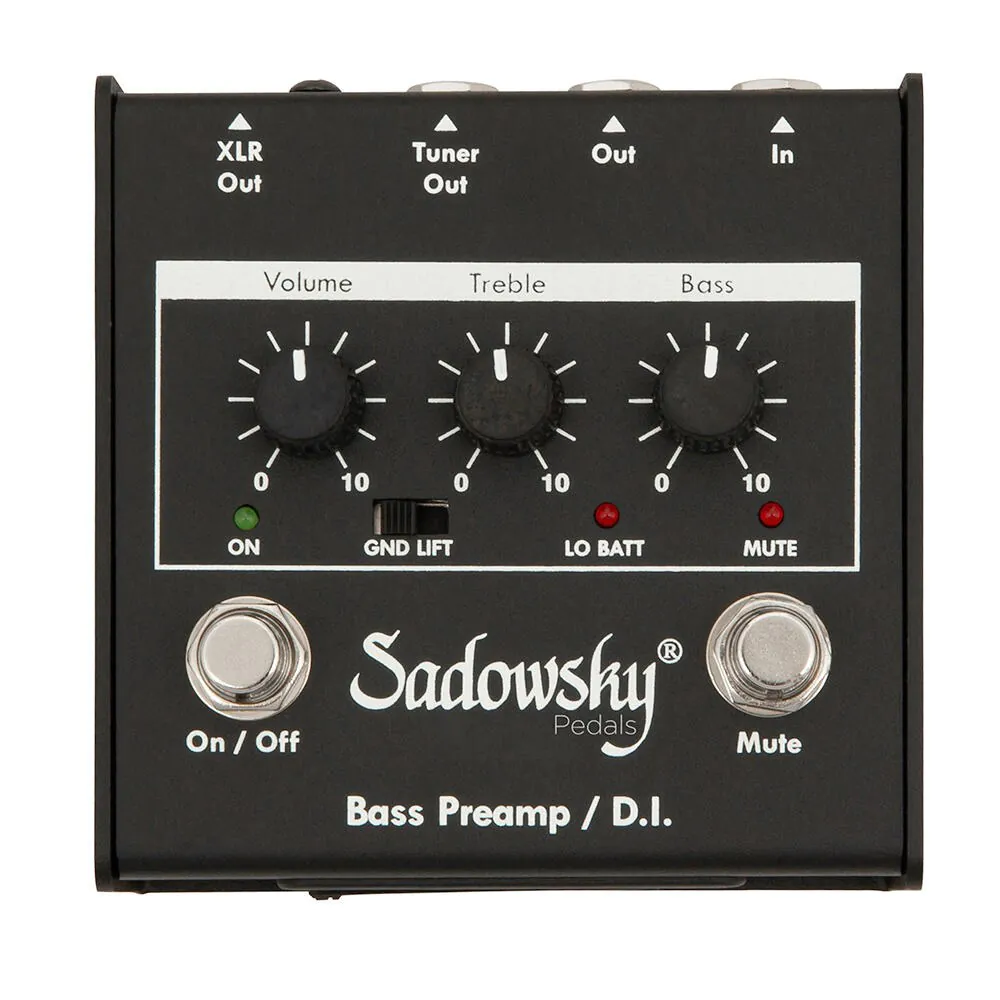 פרה-אמפ לבס Sadowsky SBP-1 V2 (Outboard Bass Preamp) 2 פרה-אמפ לבס Sadowsky SBP-1 V2 (Outboard Bass Preamp) – תמונה 2