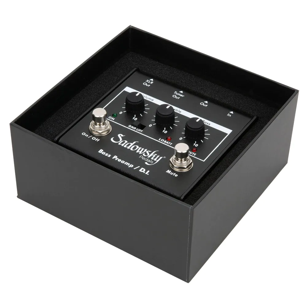פרה-אמפ לבס Sadowsky SBP-1 V2 (Outboard Bass Preamp) 5 פרה-אמפ לבס Sadowsky SBP-1 V2 (Outboard Bass Preamp) – תמונה 5