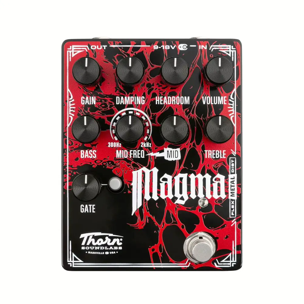 פדל דיסטורשן מטאל לבס THORN Magma Flex 1 פדל דיסטורשן מטאל לבס THORN Magma Flex