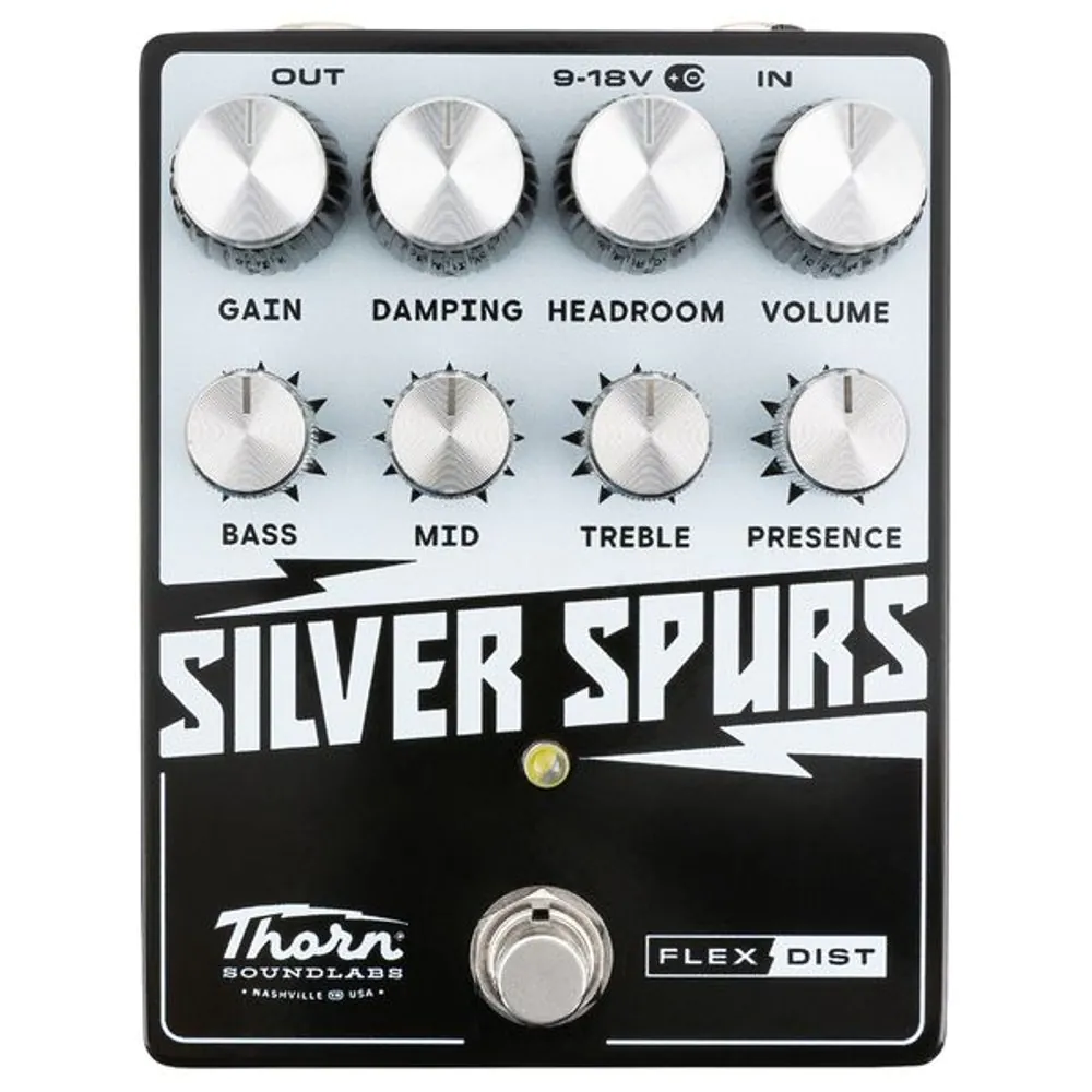 פדל דיסטורשן לבס THORN Silver Spurs Flex 1 פדל דיסטורשן לבס THORN Silver Spurs Flex
