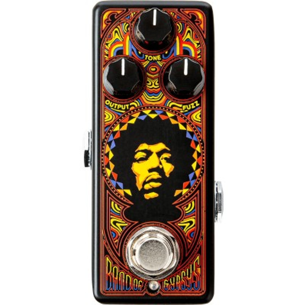 פדל פאז Dunlop Hendrix Band of Gypsys Fuzz Mini (JHW4) 1 פדל פאז Dunlop Hendrix Band of Gypsys Fuzz Mini (JHW4)