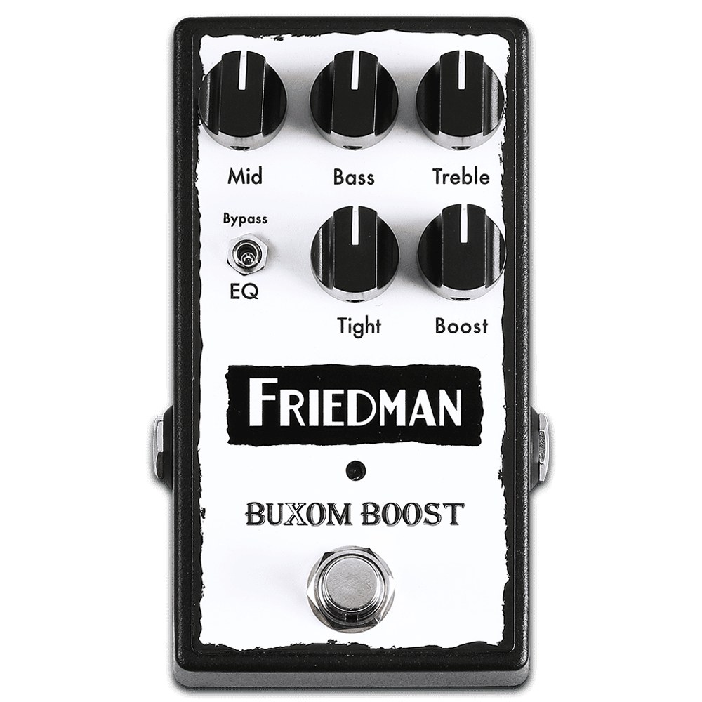 פדל בוסטר Friedman Buxom Boost עם אקולייזר 1 פדל בוסטר Friedman Buxom Boost עם אקולייזר