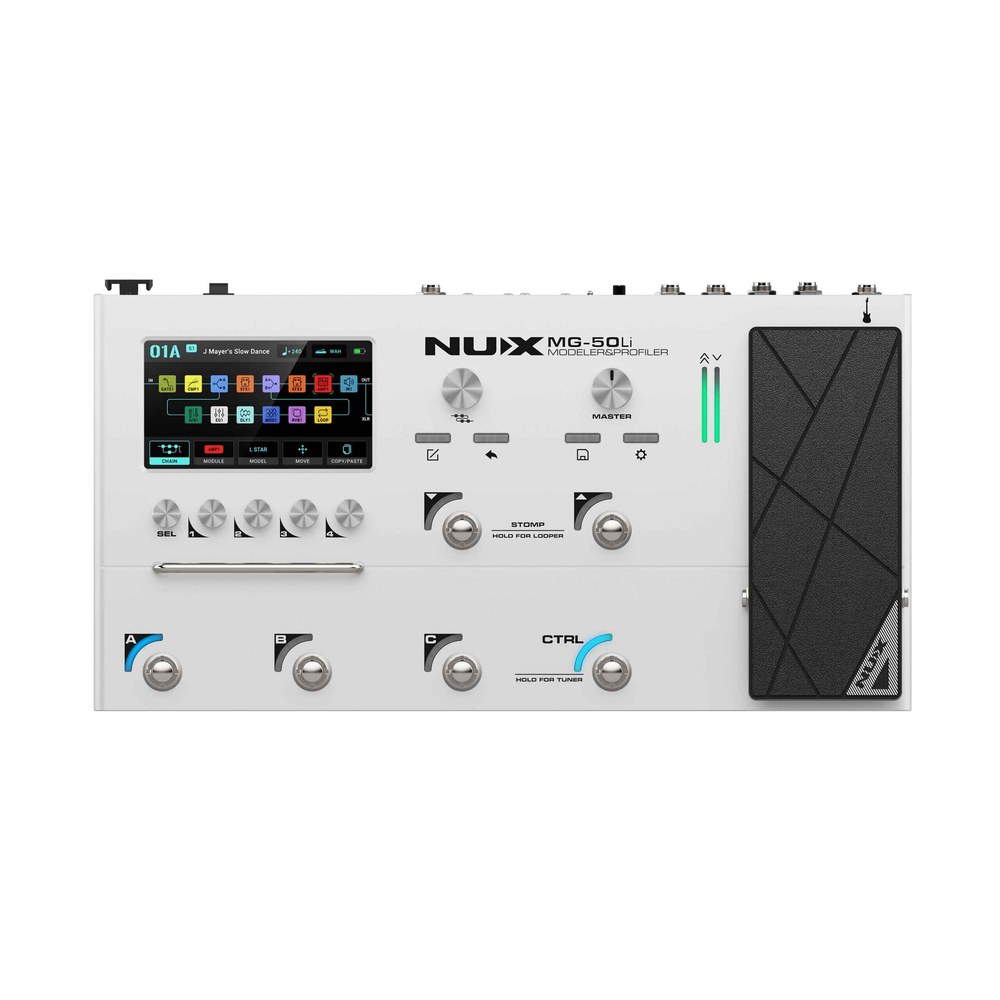 מולטי אפקט לגיטרה NUX MG-50Li 1 מולטי אפקט לגיטרה NUX MG-50Li