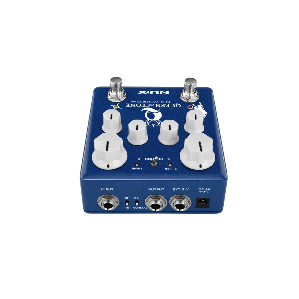 פדל אוברדרייב כפול NUX Queen of Tone NDO-6 2 פדל אוברדרייב כפול NUX Queen of Tone NDO-6 – תמונה 2