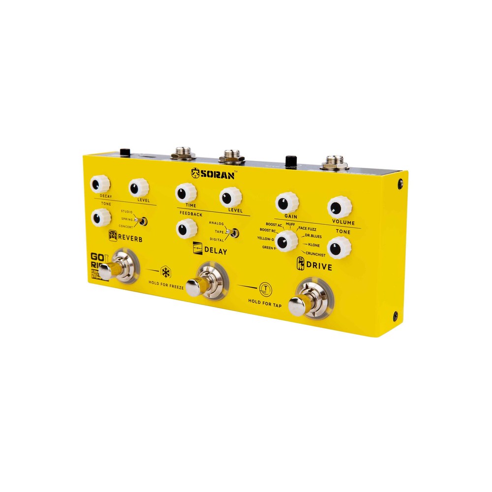 מולטי-אפקט נטען לגיטרה SORAN Go Rig I JCMS-G3A 3 מולטי-אפקט נטען לגיטרה SORAN Go Rig I JCMS-G3A – תמונה 3
