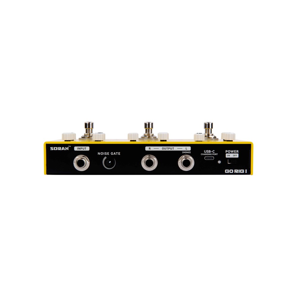 מולטי-אפקט נטען לגיטרה SORAN Go Rig I JCMS-G3A 5 מולטי-אפקט נטען לגיטרה SORAN Go Rig I JCMS-G3A – תמונה 5