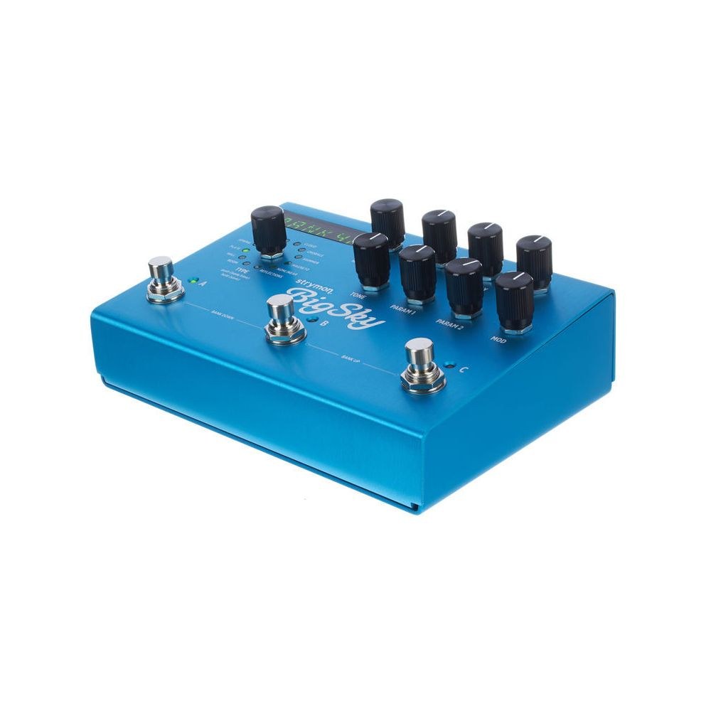 פדל ריוורב Strymon BigSky – 12 מכונות ריוורב, 300 פריסטים ו-MIDI 6 Strymon BigSky – פדל ריוורב לגיטרה, תמונה 6