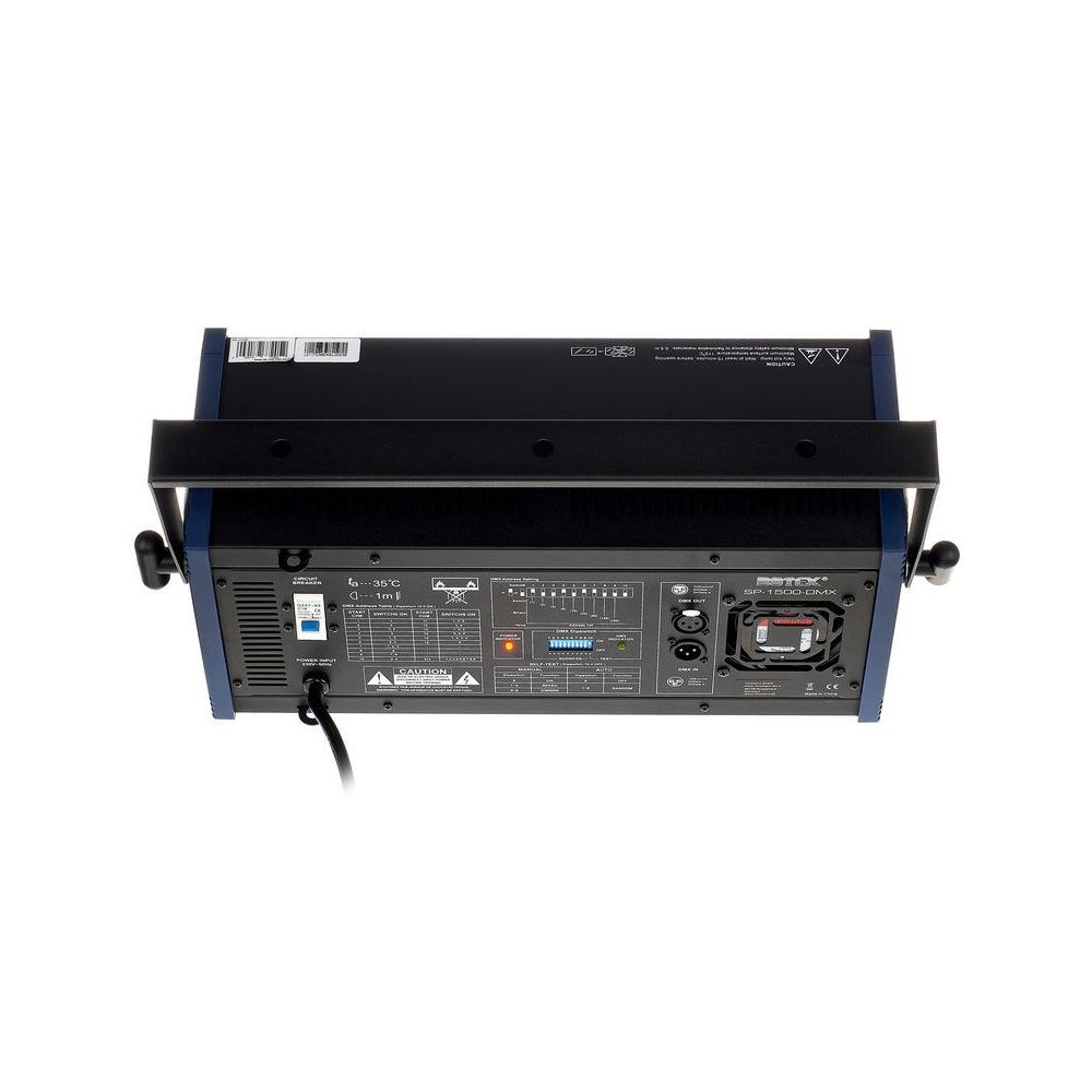 סטרובוסקופ DMX Botex – נורת 1500W כלולה, 1–15 הבזקים בשנייה, עמעום, מפסק מובנה 4 הסטרובו 1500W – סטרובוסקופ, תמונה 4