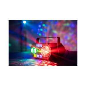 אפקט תאורה 5 ב-1 Fun Generation – אפקט מים, כיפת לד, UV, סטרוב ולייזר אדום-ירוק, שלט רחוק (יבוא בלעדי)