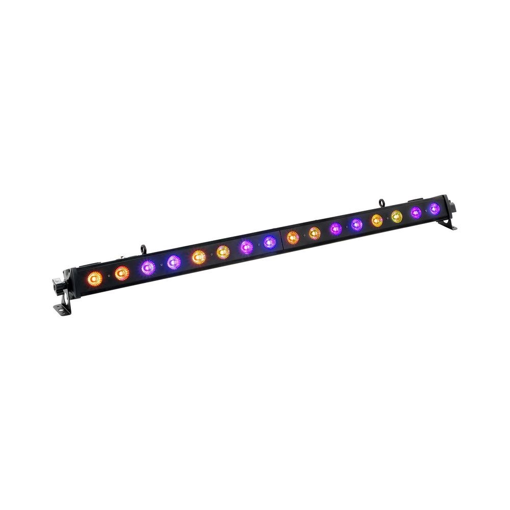 בר לד Fun Generation 16×3W RGB – 8 מקטעים, DMX, מצב מוזיקה, ללא מאוורר, כולל 4 תושבות (יבוא בלעדי) 3 בר הלד 16×3W – בר לד, תמונה 3