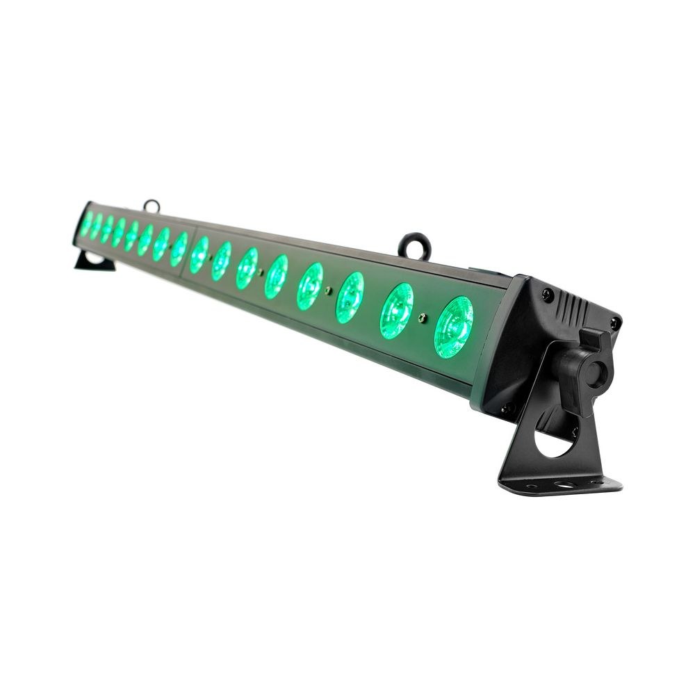 בר לד Fun Generation 16×3W RGB – 8 מקטעים, DMX, מצב מוזיקה, ללא מאוורר, כולל 4 תושבות (יבוא בלעדי) 7 בר הלד 16×3W – בר לד, תמונה 7