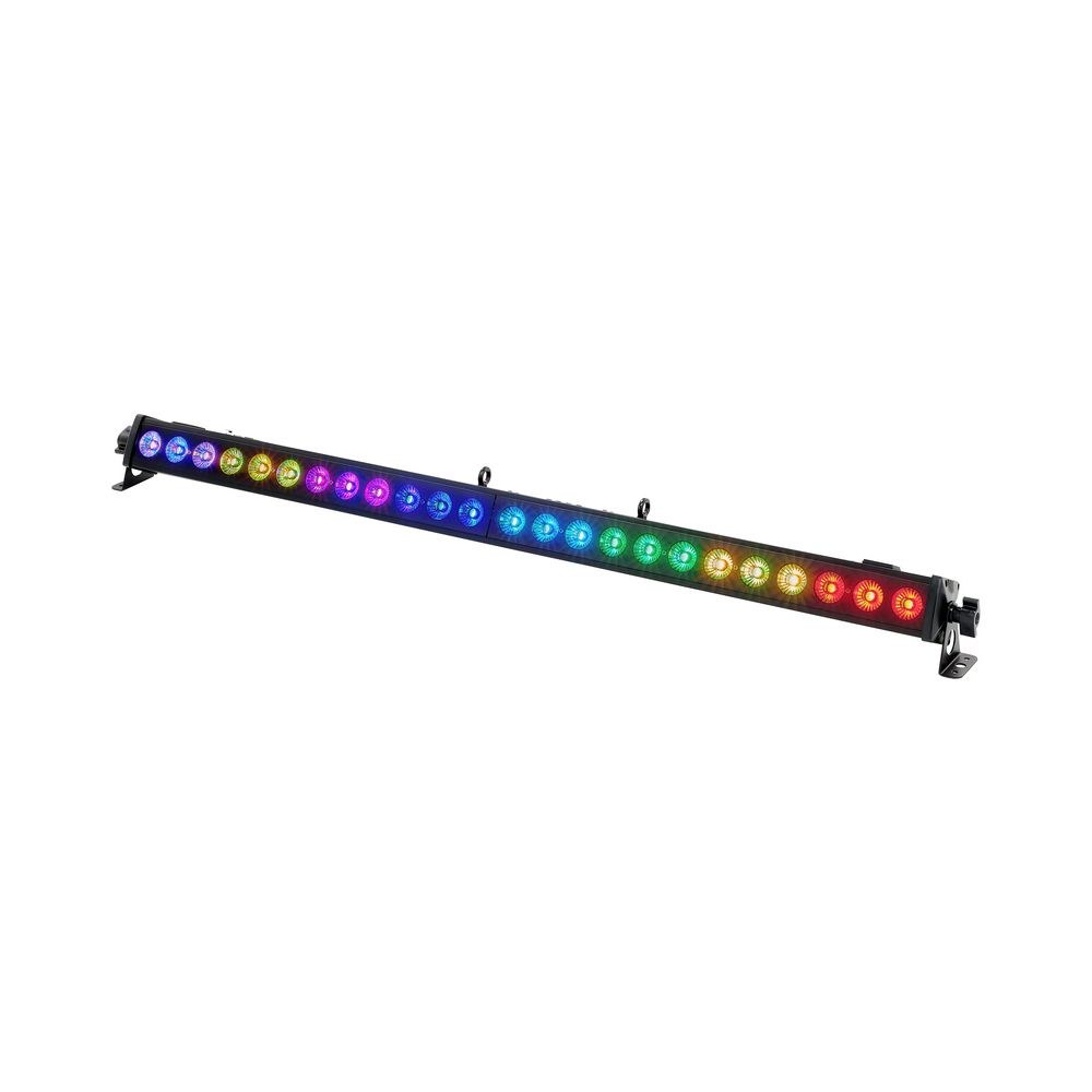 בר לד Fun Generation 24×3W RGB – 8 מקטעים, DMX, מצב מוזיקה, ללא מאוורר, כולל 4 תושבות (יבוא בלעדי) 1 בר לד Fun Generation 24×3W RGB – 8 מקטעים, DMX, מצב מוזיקה, ללא מאוורר, כולל 4 תושבות