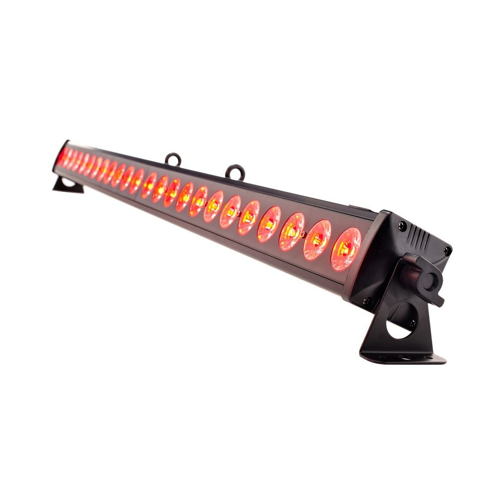 בר לד Fun Generation 24×3W RGB – 8 מקטעים, DMX, מצב מוזיקה, ללא מאוורר, כולל 4 תושבות (יבוא בלעדי) 7 בר הלד 24×3W – בר לד, תמונה 7