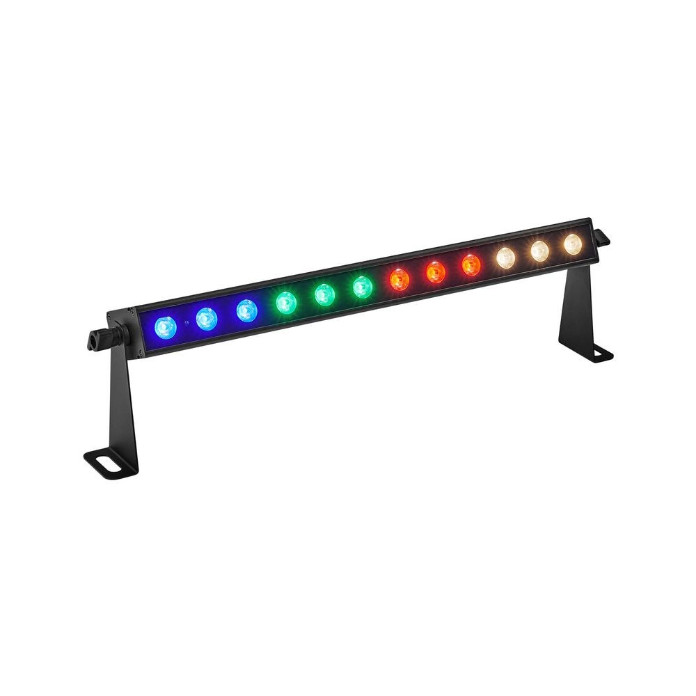 פס לד Stairville 12×2W RGBWW – סאונד-טו-לייט מתקדם, 4 מקטעים, DMX, שלט IR, ללא מאוורר 3 פס הלד עם הסאונד-טו-לייט – פס לד, תמונה 3