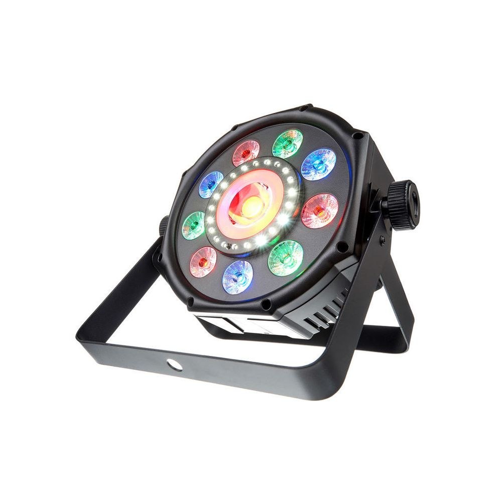 אפקט תאורה Stairville – 9 לדים RGB+UV, טבעת פיקסלים עם סטרוב, DMX ושליטה לפי מוזיקה 1 אפקט תאורה Stairville – 9 לדים RGB+UV, טבעת פיקסלים עם סטרוב, DMX ושליטה לפי מוזיקה
