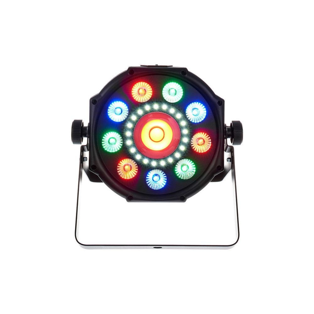 אפקט תאורה Stairville – 9 לדים RGB+UV, טבעת פיקסלים עם סטרוב, DMX ושליטה לפי מוזיקה 3 אפקט הטבעת עם הסטרוב – אפקט תאורה, תמונה 3