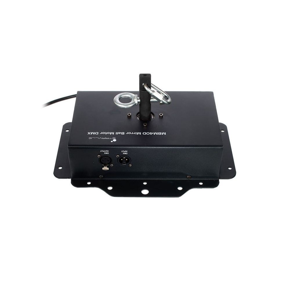 מנוע לכדור מראות Stairville עם DMX – לכדורים עד 100 ס״מ ו-35 ק״ג, 0.5–5 סיבובים לדקה (יבוא בלעדי) 2 מנוע כדור המראות עם DMX – מנוע לכדור מראות, תמונה 2